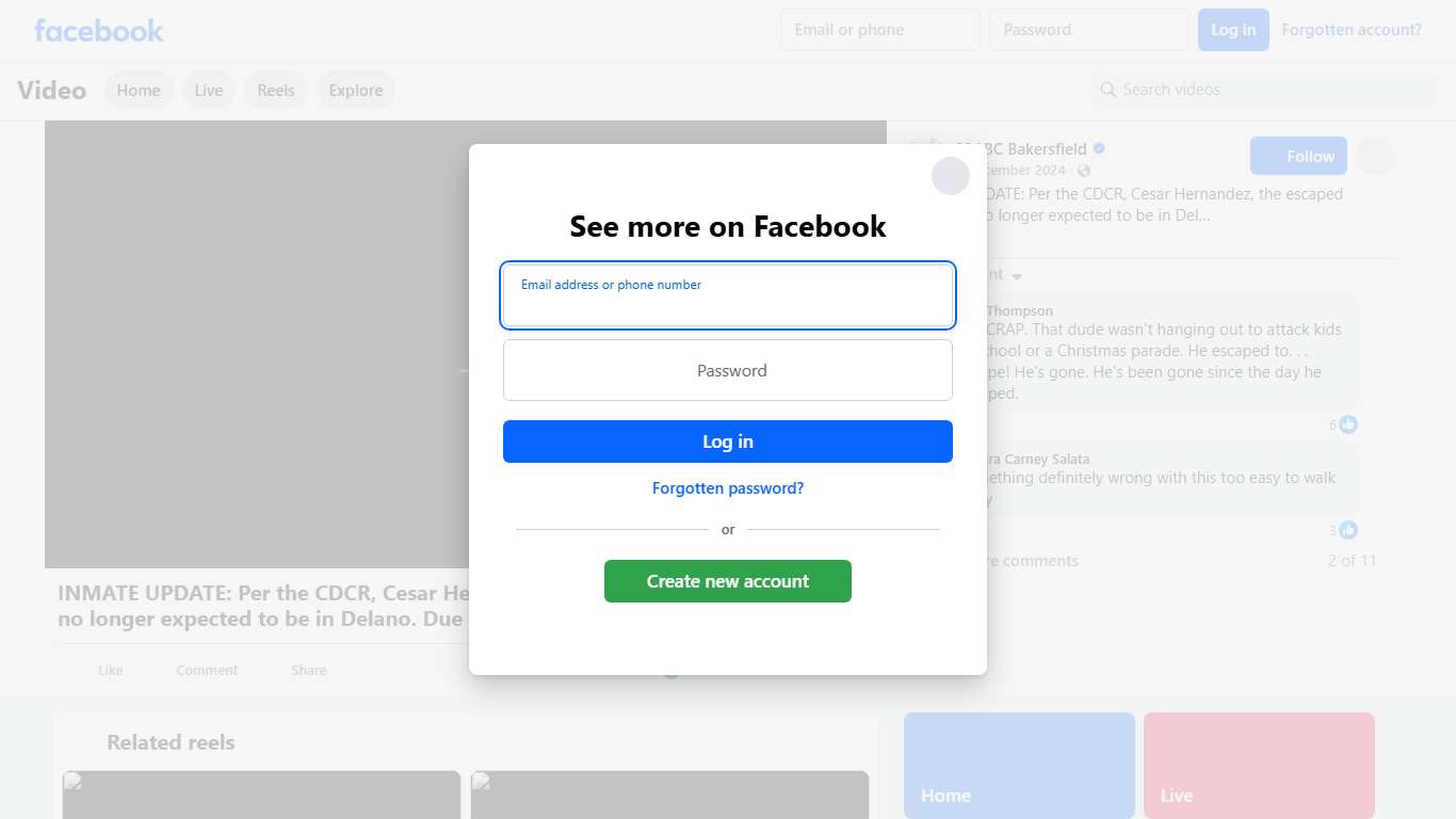 INMATE UPDATE: Per the CDCR, Cesar Hernandez, the escaped inmate, is no longer expected to be in Delano. Due to this, schools will re-open on Friday. Neighborhood Reporter Ruby Rivera has the latest. #crime #california #delano #bakersfield 23ABC Bakersfield Facebook